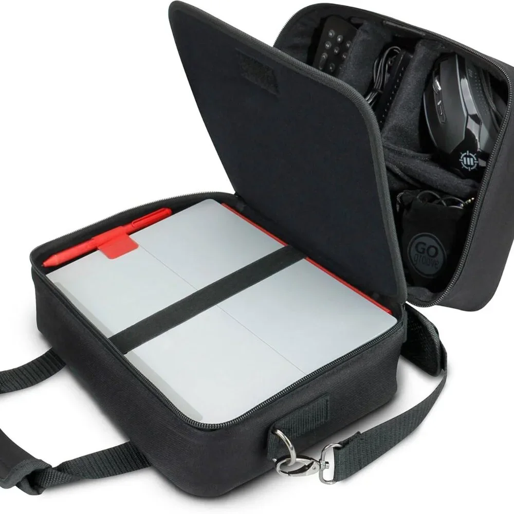NWT USA Gear Electronics Travel Organizer Tech Bag Case Messenger Bag
